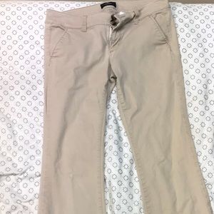 Bootcut khakis American Eagle